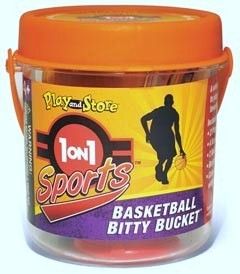 1 on 1 Sports Basketball Bitty Bucket