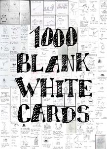 1000 Blank White Cards