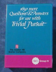 1650 more Questions & Answers for use with Trivial Pursuit: Set I, Group IV