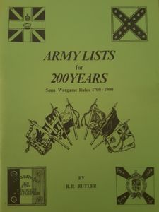 200 Years Army Lists