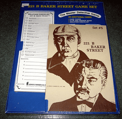 221B Baker Street: The Master Detective Game – Set #5