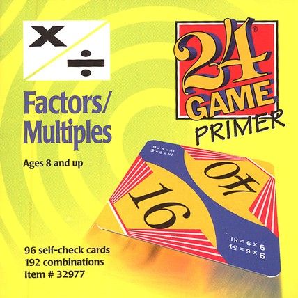 24 Game: Primer Factors/Multiples