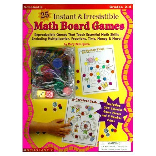 25 Instant & Irresistible Math Board Games (Grades 2-4)