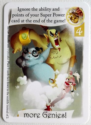 3 Wishes: More Genies! Promo Card