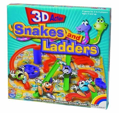 3D Action Snakes and Ladders