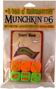 +6 Bag o' Radioactive Munchkin d6