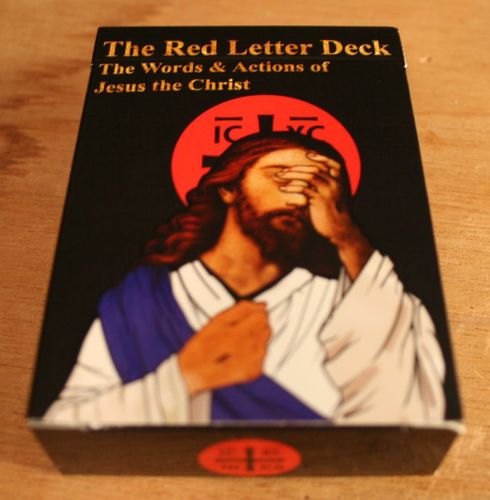 A Game for Good Christians: The Red Letter Deck – The Words and Actions of Jesus the Christ