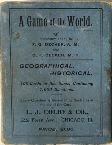 A Game of the World
