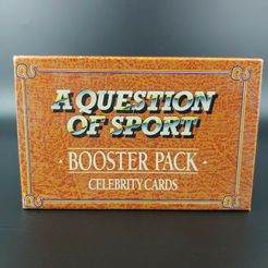 A Question of Sport:  Booster Pack Celebrity Cards