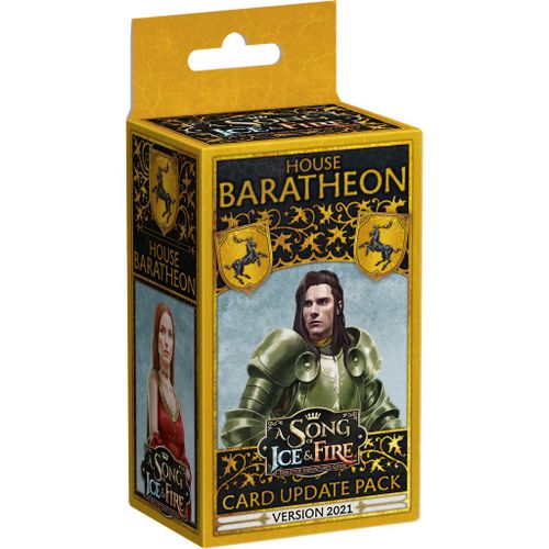 A Song of Ice & Fire: Tabletop Miniatures Game – Baratheon card update pack
