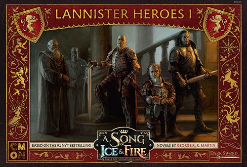 A Song of Ice & Fire: Tabletop Miniatures Game – Lannister Heroes I