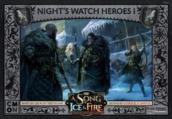 A Song of Ice & Fire: Tabletop Miniatures Game – Night's Watch Heroes I