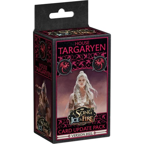 A Song of Ice & Fire: Tabletop Miniatures Game – Targaryen 2021 Card Update Pack