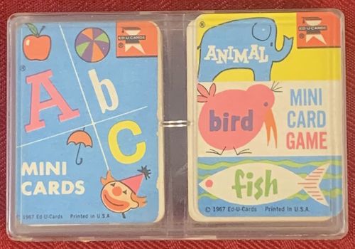 ABC / Animal Bird Fish Mini Card Games