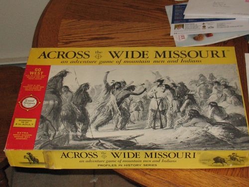 Across the Wide Missouri-An adventure game of mountain men and Indians