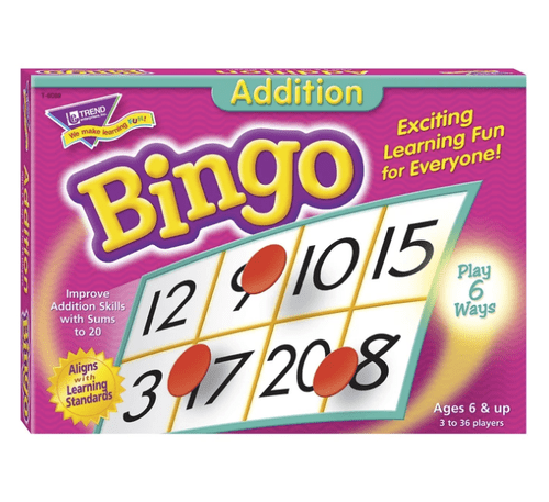 Addition Bingo