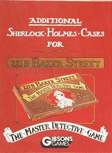 Additional Sherlock Holmes Cases for 221B Baker Street, The Master Detective Game