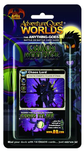 AdventureQuest Worlds: The ANYTHING-GOES BattleOn Battle Card Game – Chaos Mod Pack