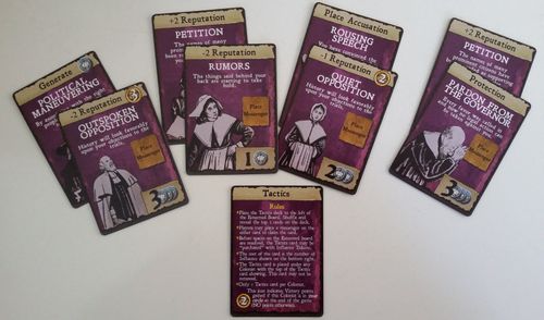 AFFLICTION: Salem 1692 – Tactics Card Add-on Pack