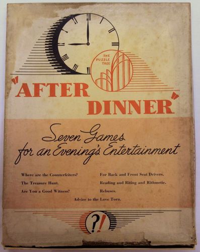 After Dinner: Seven Games for an Evening's Entertainment