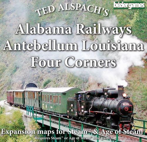 Age of Steam Expansion: Alabama Railways, Antebellum Louisiana & Four Corners
