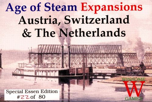 Age of Steam Expansion: Austria, Switzerland & The Netherlands