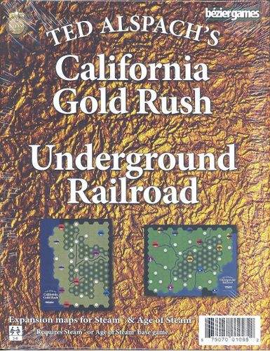 Age of Steam Expansion: California Gold Rush & Underground Railroad