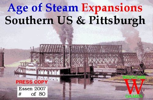 Age of Steam Expansion: Southern US & Pittsburgh