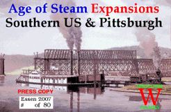 Age of Steam Expansion: Southern US & Pittsburgh