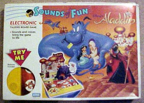 Aladdin: Sounds of Fun Electronic Talking Board Game