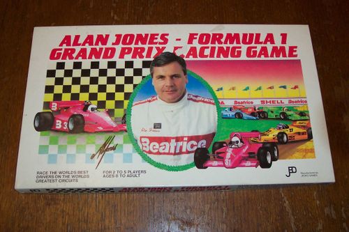 Alan Jones Formula 1 Grand Prix Racing Game