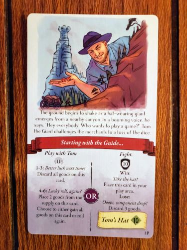 Almanac: Tom's Hat Promo Card