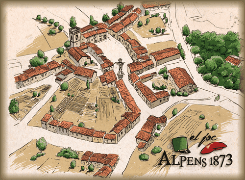 Alpens 1873, el joc