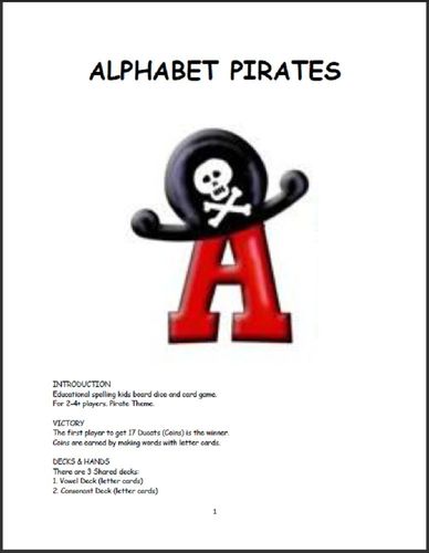 Alphabet Pirates