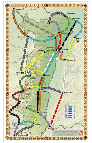 Alsace (fan expansion for Ticket to Ride)