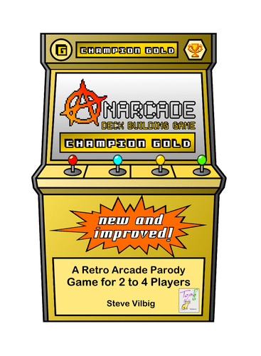 Anarcade Deck Building Game: Champion Gold