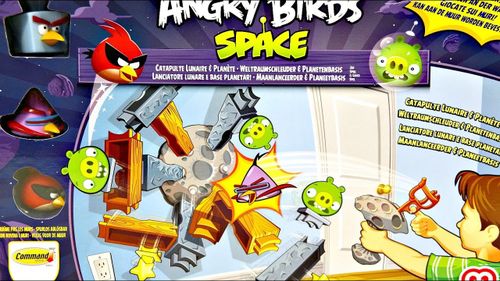 Angry Birds Lunar Launcher and Planet Base Playset