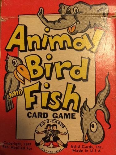 Animal Bird Fish Card Game