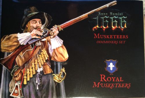 Anno Domini 1666: Royal Musketeers – Musketeers Commoners Set