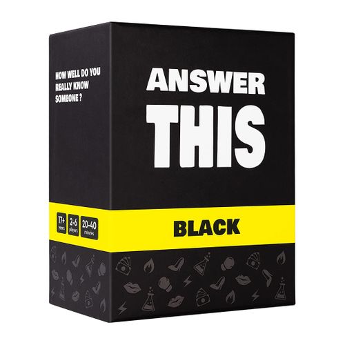 Answer This: Black