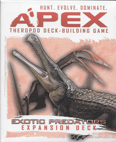 Apex Theropod Deck-Building Game: Exotic Predators Expansion Deck