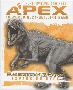 Apex Theropod Deck-Building Game: Saurophaganax Expansion Deck