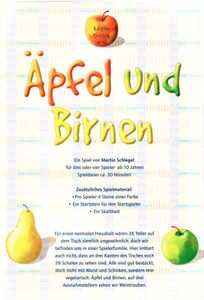 Äpfel und Birnen