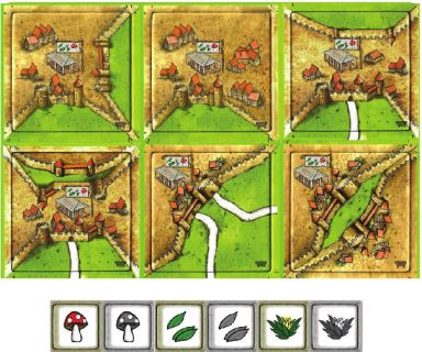 Apothecaries (fan expansion for Carcassonne)