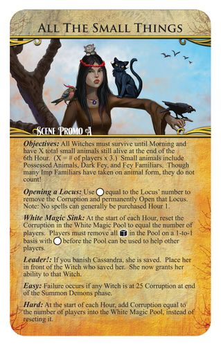 Approaching Dawn: The Witching Hour – All the Small Things Promo Card