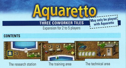 Aquaretto: Three Coworker Tiles