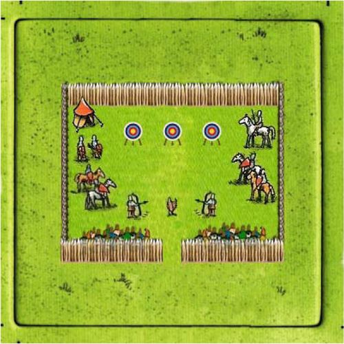Archery Tournament (fan expansion for Carcassonne)