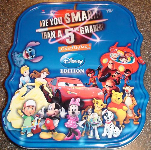 Are you Smarter Than a 5th Grader? Disney Edition Card Game