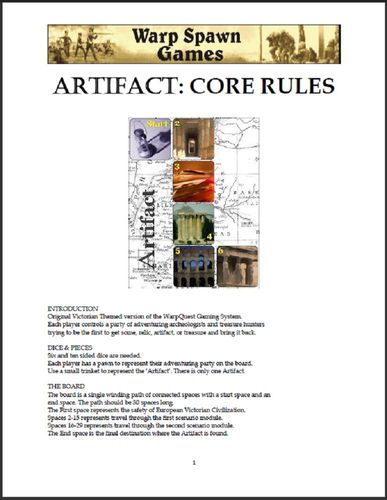 Artifact Core Rules
