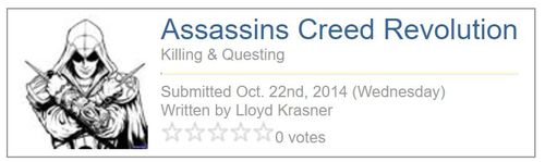 Assassins Creed Revolution